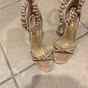 Sam Edelman Blush Heeled Sandals